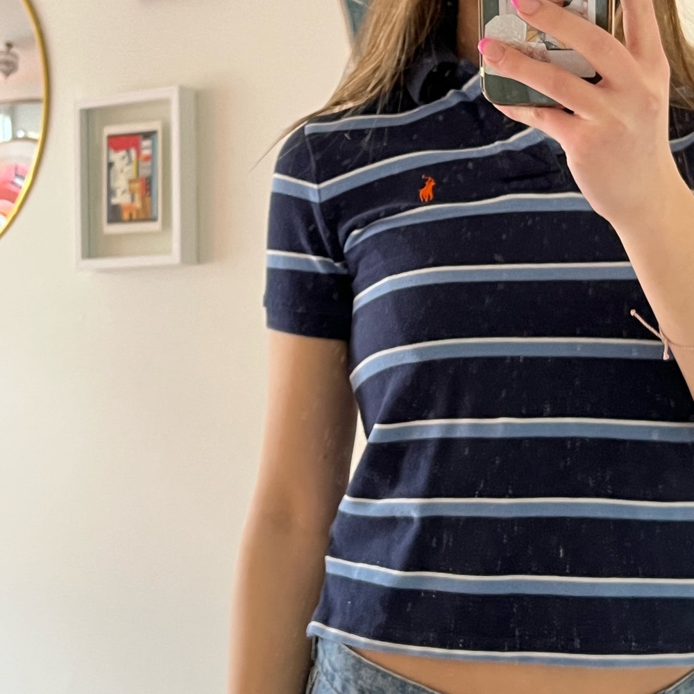 polo shirt, striped ralph lauren, colorful